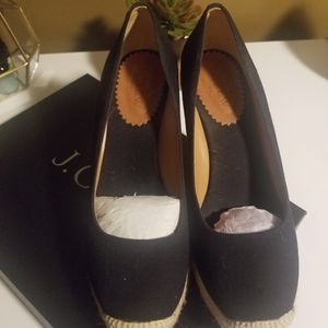 Seville espadrille wedges